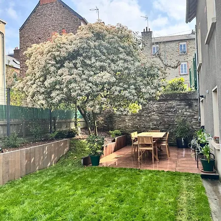 La Maison D Ernest, Avec Jardin, A Deux Pas De La Gare *